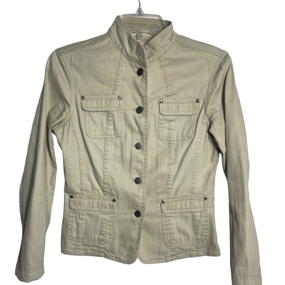 Gianni Bini jacket size XS light beige tan jacket blazer from Dillard’s 🤎